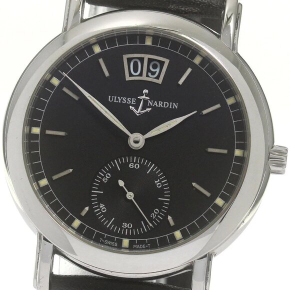 Ulysse Nardin San Marco 343-22 Small Second Date Automatic Men's Watch - Picture 1 of 6